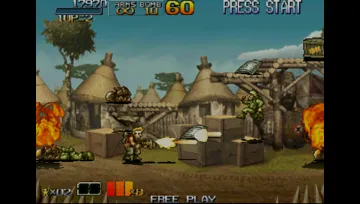 Metal Slug Anthology (EU) screen shot game playing